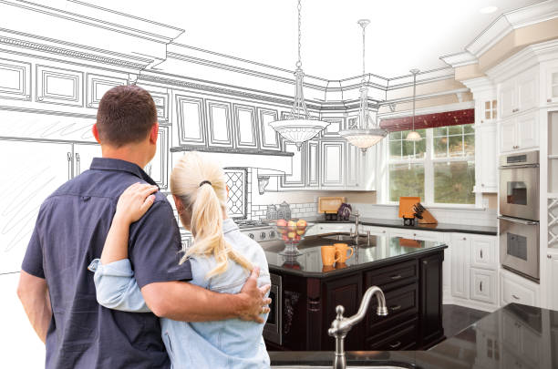 Professional Kitchen Remodeling technician working in Newtown Square, PA